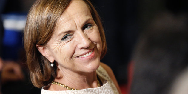 Ex Ministro Italiano del lavoro Elsa Fornero