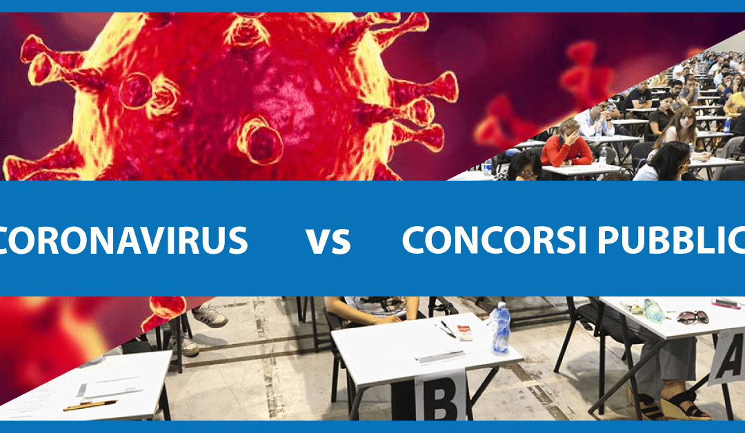 CONCORSI PUBBLICI: verranno rimandati a causa del Coronavirus?