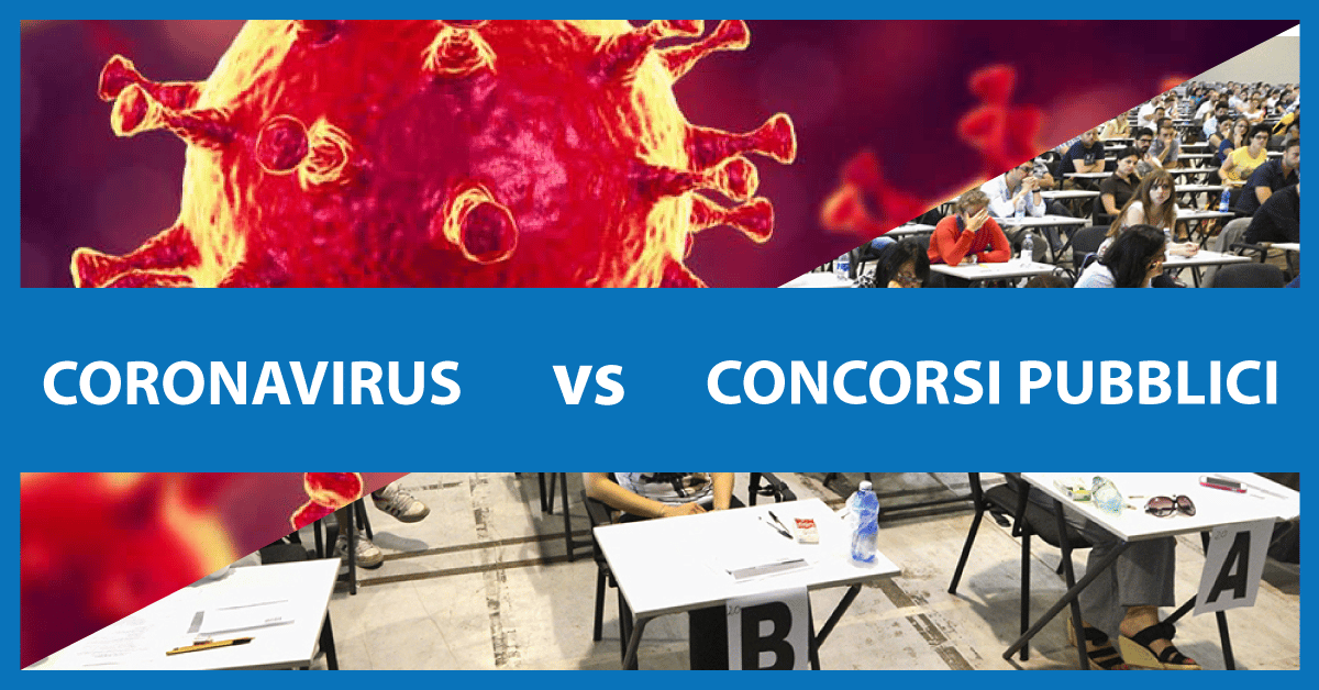 CONCORSI PUBBLICI: verranno rimandati a causa del Coronavirus?