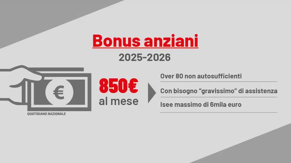 bonus anziani