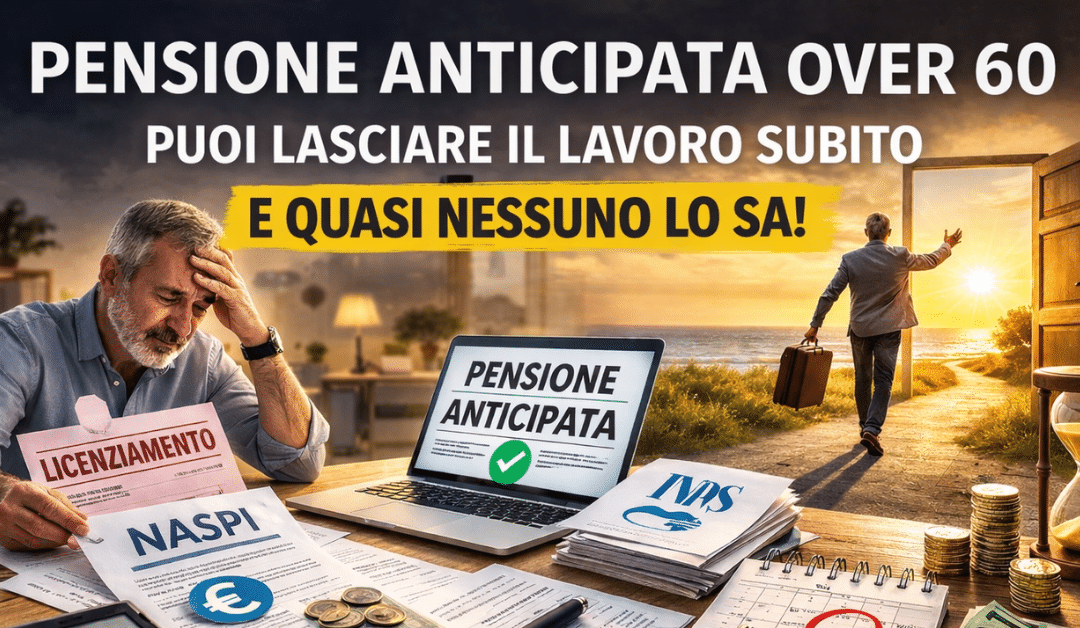 Pensione anticipata over 60