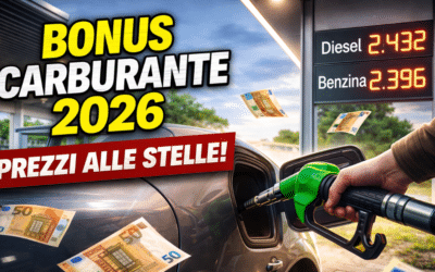Bonus carburante 2026: ecco un aiuto mentre i prezzi esplodono