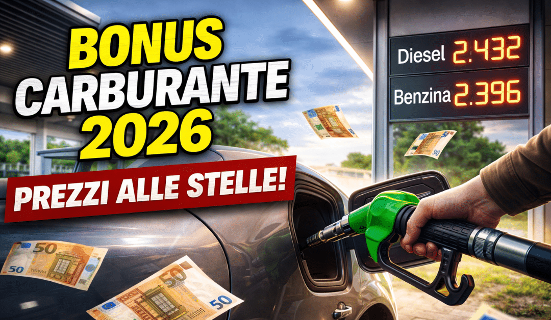 bonus carburante 2026