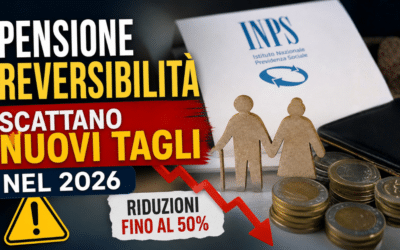 Pensione reversibilità: nuovi tagli pesanti nel 2026